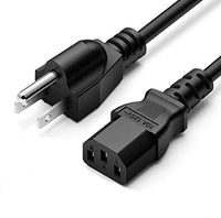 AMSK Power 3-Prong 6 Ft 6 Feet Ac Power Cord Cable Plug for VIZIO TV E320VL E321VL E322VL E370VL E370VP E390VL