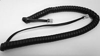 The VoIP Lounge Replacement 9 Foot Black Handset Curly Cord for Mitel IP 5000 Series Phones 5304 5312 5324 5320 5330 5340 5360 5207 5212 5215 5220 5224 5235