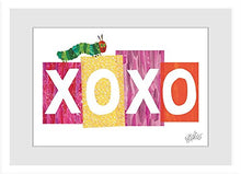 Load image into Gallery viewer, Eric Carle &#39;Caterpillar XOXO 2&#39; Framed Painting Print, 24&quot; X 16&quot;
