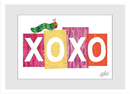 Eric Carle 'Caterpillar XOXO 2' Framed Painting Print, 24