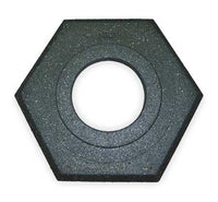 Trim Line Base, Black, 20 x 17 x 2 In.