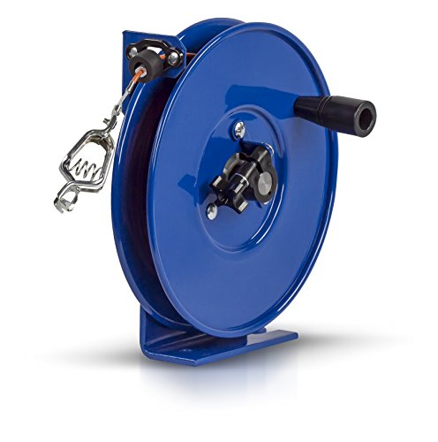 Coxreels SDH-200-1 Static Discharge Hand Crank Cable Reel: 200' cable, stainless steel