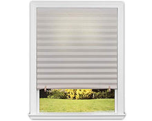 Load image into Gallery viewer, Redi Shade No Tools Original Light Filtering Pleated Paper Shade Natural, 36 in x 72 in, 6 Pack

