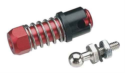 Sullivan Products 2-56 Aluminum Ball Link with Locking Sleeve (Red), SUL590