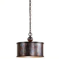 Uttermost 21921 Albiano 1-Light Pendant, Bronze