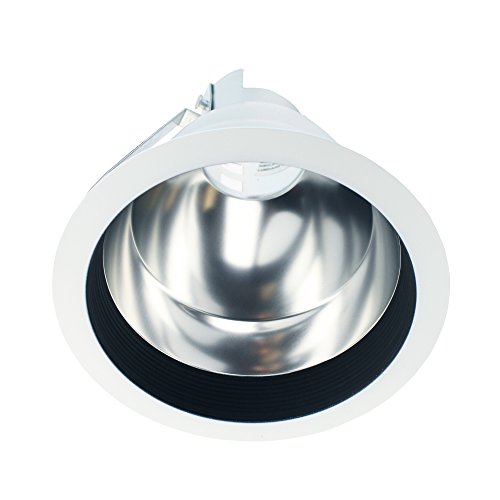 Cooper Lighting 60VBB Recessed Reflector Trim Light Ceiling Mount Vert Clear Refl, White