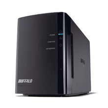 Load image into Gallery viewer, Buffalo LinkStation Duo 2-Bay, 1-Drive 1 TB (1 x 1 TB) RAID Network Attached Storage (NAS)- LS-WX1.0TL/1D
