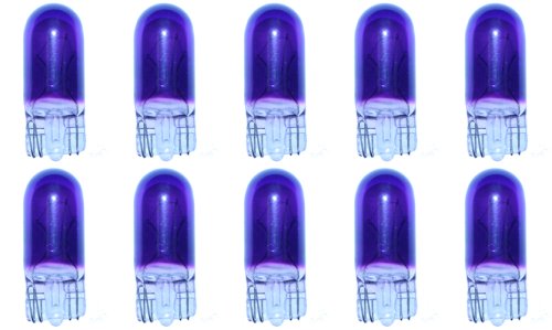 CEC Industries #194P (Purple) Bulbs, 14 V, 3.78 W, W2.1x9.5d Base, T-3.25 shape (Box of 10)