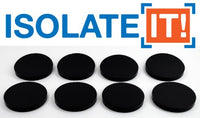 Isolate It: Sorbothane Vibration Isolation Circular Pad 50 Duro (.25