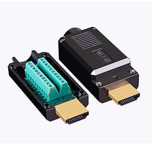 Load image into Gallery viewer, Tonglura HDMI Weld-Free Male Head Weld-Free Module Plug Junction Box HDMI Connector 2.0 Version
