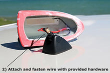 Load image into Gallery viewer, AntennaMastsRus - Functional Black Shark Fin Antenna is Compatible with Mazda 3, 5, Protege 5
