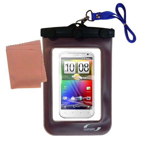 Gomadic Outdoor Waterproof Carrying case Suitable for The HTC Bliss to use Underwater - Keeps Device Clean and Dry