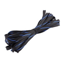 Load image into Gallery viewer, Aexit 12mm Diameter Wiring &amp; Connecting PET Electric Cable Wire Wrap Expandable Braided Heat-Shrink Tubing Sleeving 33Ft
