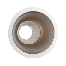 Load image into Gallery viewer, Lightolier 8021CCZW 6&quot; Aperture Recessed Downlight, Champagne Bronze, White Flange
