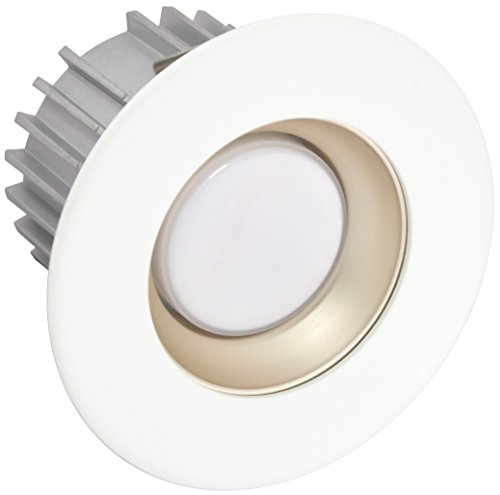 American Lighting X3-SPM-WH-X34 3-Inch Downlight X34 Series Trim Kit with Satin Pearl Multiplier, White