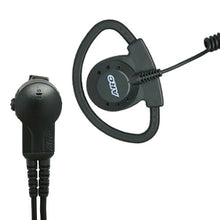 Load image into Gallery viewer, ARC G35005 Earbud Headset Earpiece Lapel Mic for Motorola CP200 BPR40 and Other 2-Pin Radios (See List)
