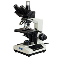 Load image into Gallery viewer, OMAX 40X-2500X Phase Contrast LED Trinocular Compound Microscope
