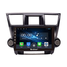 Load image into Gallery viewer, KUNFINE Android Radio CarPlay &amp; Android Auto Autoradio Car Navigation Stereo Multimedia Player GPS Touchscreen RDS DSP BT WiFi Headunit Replacement for Toyota Highlander 2007-2014, if Applicable

