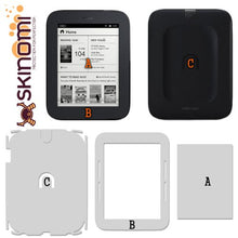 Load image into Gallery viewer, Skinomi Full Body Skin Protector Compatible with Barnes &amp; Noble Nook Simple Touch (Screen Protector + Back Cover) TechSkin Full Coverage Clear HD Film

