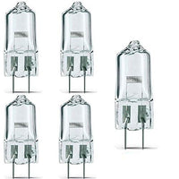 ?Pack of 5?- FCS 150W/T4/24V/CL/G6.35 150-watt 24-Volt Bi-Pin Based Stage and Studio T4 Bulb Light Lamp Halogen, Clear/for Projector Stage Slide & Movie Projection
