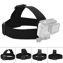 Load image into Gallery viewer, Adjustable Elastic Headband Head Strap Belt Mount for Action Sport Camera Accessory
