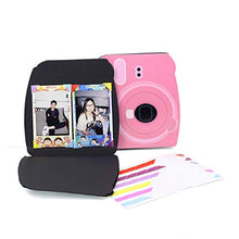 Load image into Gallery viewer, Ngaantyun Bundle Kit Accessories Compatible with Fujifilm Instax Mini 7s 8 8+ 9 25 26 50s 70 90 Camera Films (Pink Album, Wall Hang Frames, Sticker Borders, Corner Sticker, Wooden Clips with String)
