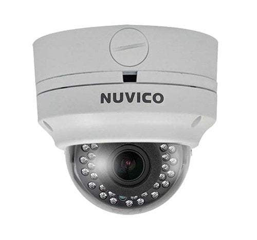 Nuvico 3.3-10.5mm Varifocal 10FPS @ 5MP Outdoor IR Day/Night WDR Dome IP Security Camera 12VDC/PoE