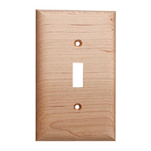 Switchplate Natural Maple Single Toggle | Renovator's Supply