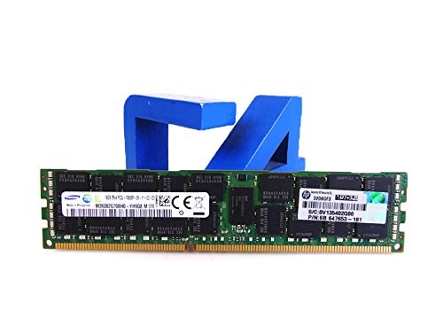 HP 647653-181 HP 16GB (1X16GB) 2RX4 PC3L-10600R MEMORY FOR Gen8 AMD