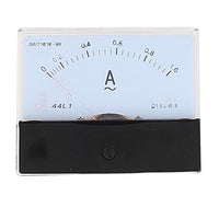 uxcell 44L1 Pointer Needle AC 0-1A Current Tester Panel Analog Ammeter 100mm x 80mm