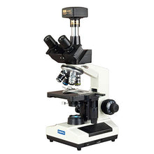 Load image into Gallery viewer, OMAX 40X-2500X Advance Darkfield LED Trinocular Compound Microscope with 14MP Digital Camera
