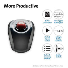 Load image into Gallery viewer, Kensington Orbit Wireless Trackball Mouse With Touch Scroll Ring (K72352 Us),Black
