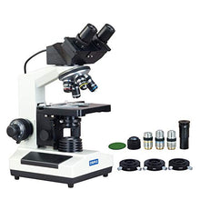 Load image into Gallery viewer, OMAX 40X-2000X Digital Binocular Phase Contrast Compound Microscope with Built-in 3.0MP USB and Interchangeable Phase Contrast Kit (MD827S30-PHD)
