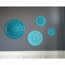 Load image into Gallery viewer, Ekena Millwork CM20FO Foster Acanthus Leaf Ceiling Medallion, 20 1/2&quot;OD x 1 1/2&quot;P (Fits Canopies up to 2 1/4&quot;), Factory Primed
