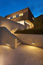 Load image into Gallery viewer, Kuzco Lighting ER7110-GY Newport - 9.75 Inch 9W 1 LED Outdoor Step Light, Grey Finish
