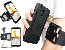 Load image into Gallery viewer, LOVPHONE Phone Running Armband 180 Rotatable Sport Phone Holder Armband for iPhone 13/13 Mini/13 Pro/13 Pro Max/12/12 Mini/12 Pro/12 Pro Max/11/11 Pro/11 Pro Max/XR/Xs Max/XS/X,Note 8/S8/S7 Edge
