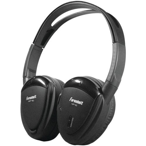 POWER ACOUSTIK HP-12S 2-Channel Wireless IR Headphones Consumer electronic