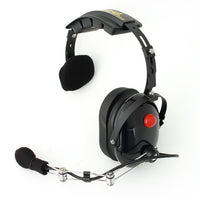 Rugged Radios H15 Black Over The Head Single Side Headset