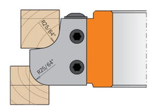 Load image into Gallery viewer, CMT 694.007.31 Roundover and Cove Cutter Head, 4-3/4-Inch Diameter, 1-1/4-Inch Bore
