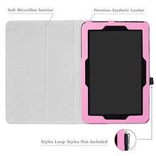 Load image into Gallery viewer, Verizon Ellipsis 10 Case,Mama Mouth PU Leather Folio 2-Folding Stand Cover for 10.1&quot; Verizon Ellipsis 10 Android Tablet,Pink
