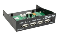 Inline 33393B Hub 8.9 cm (3.5 inch) USB 2.0 4 Ports Black