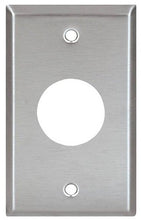 Load image into Gallery viewer, EATON Wiring 93091-BOX 1.4&quot; 1 Gang SS Receptacle Wall Plate
