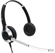 Load image into Gallery viewer, TruVoice HD-350 Deluxe Single Ear Headset with Noise Reduction Voice Tube and 2.5mm Adapter for Cisco SPA303, SPA502g, SPA504g, SPA508g, SPA509g, SPA514g, SPA525g and Phones with a 2.5mm Headset Port

