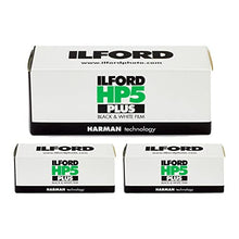 Load image into Gallery viewer, Ilford HP5 Plus Black and White Negative Film ISO 400 (120 Roll Film) 3-Pack
