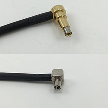 Load image into Gallery viewer, 12 inch RG188 MS-156 MALE ANGLE to TS9 ANGLE MALE Pigtail Jumper RF coaxial cable 50ohm Quick USA Shipping
