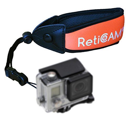 Reticam Floating Wrist Strap For Waterproof Cameras   Premium Float For Underwater Devices   Ws10, N