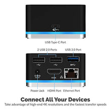 Load image into Gallery viewer, Sabrent 5 Port USB Type C Mini Continuum Docking Station, Supports Up to 3840x2160 at 30HZ (DS-CMND)
