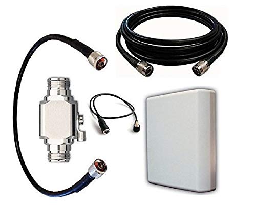 High Power Antenna Kit for Verizon Pantech UML290 USB Modem with Panel Antenna and 50 ft Cable