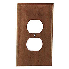 Load image into Gallery viewer, Sierra Lifestyles Traditional Switch Plate, 1 Duplex, Black Walnut
