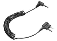 Sena TUFFTALK-A0115 2-Way Radio Cable for Midland Twin-pin Connector for Tufftalk, Black